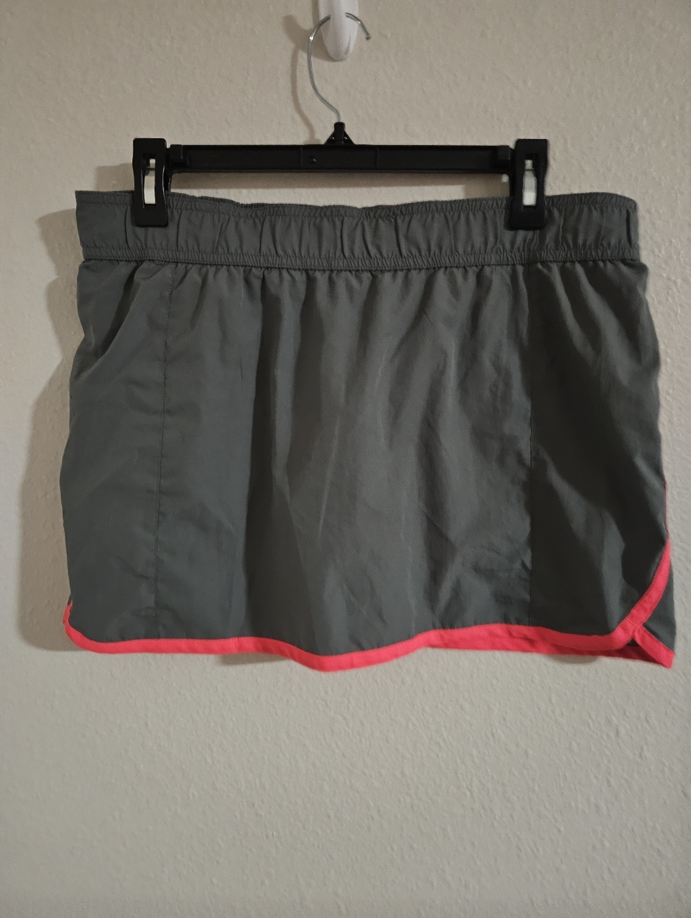 Columbia Omni-Wick Hiking Skort | Gray & Coral Pink | Built-in Liner | M-L